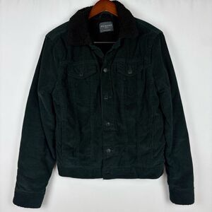 Primark Courdoroy Sherpa Lined Button Up Jacket